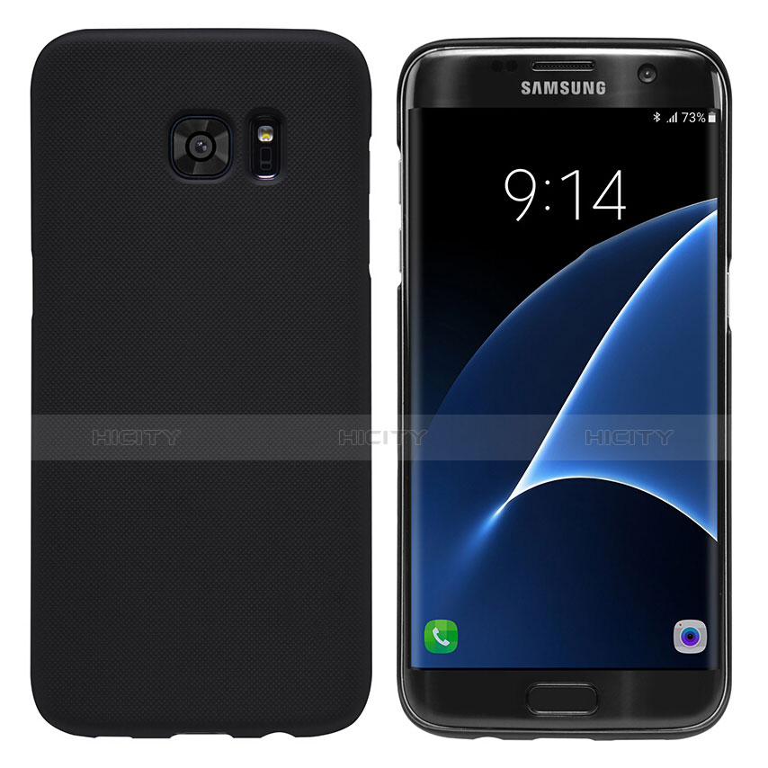 Cover Plastica Rigida Opaca M10 per Samsung Galaxy S7 Edge G935F Nero