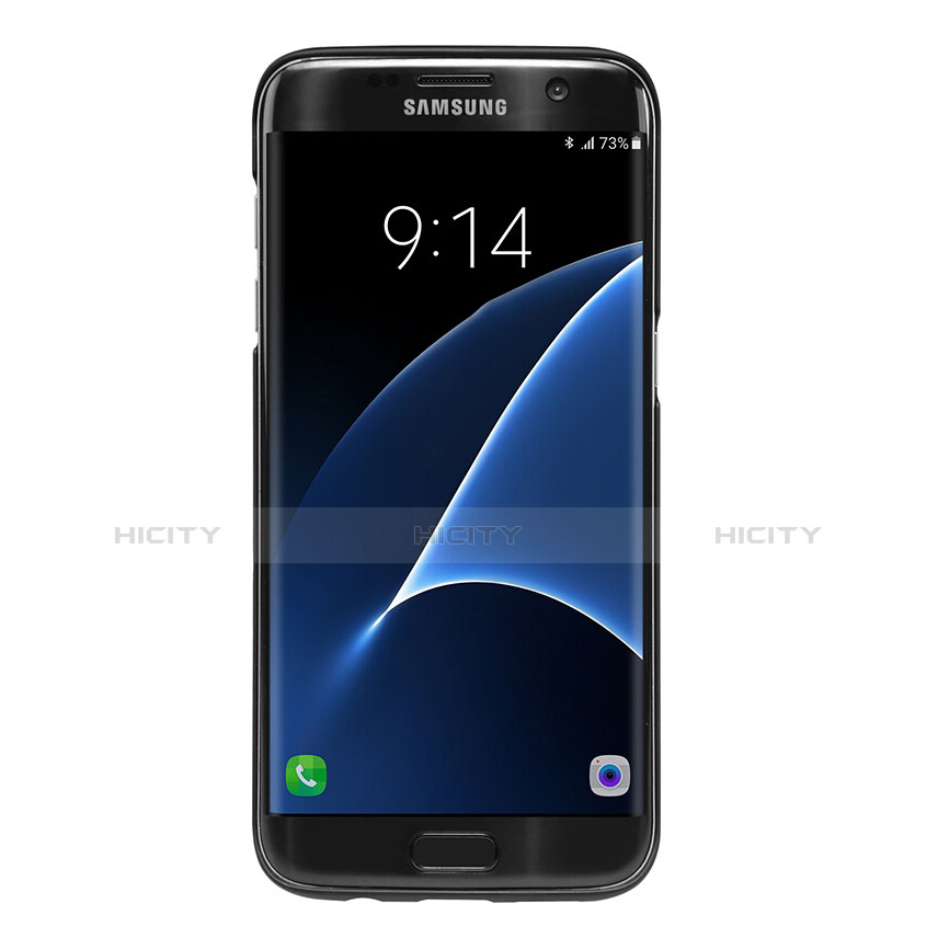 Cover Plastica Rigida Opaca M10 per Samsung Galaxy S7 Edge G935F Nero