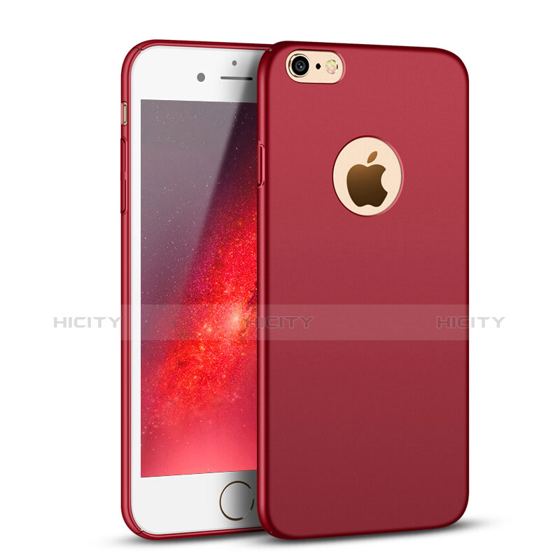 Cover Plastica Rigida Opaca P01 per Apple iPhone 6S Rosso