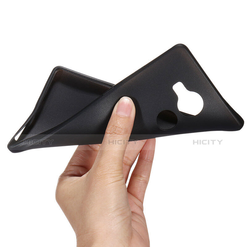 Cover Plastica Rigida Opaca P01 per Huawei Mate 8 Nero