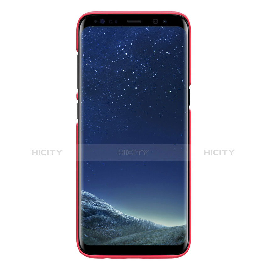 Cover Plastica Rigida Opaca P01 per Samsung Galaxy S8 Plus Rosso