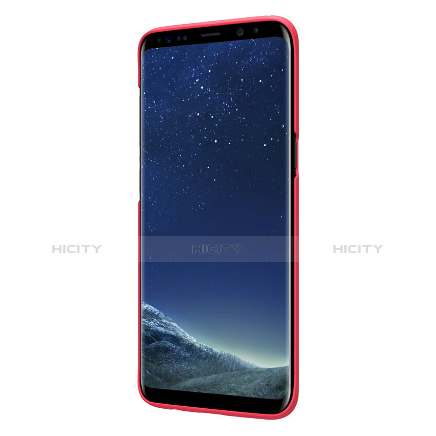 Cover Plastica Rigida Opaca P01 per Samsung Galaxy S8 Plus Rosso