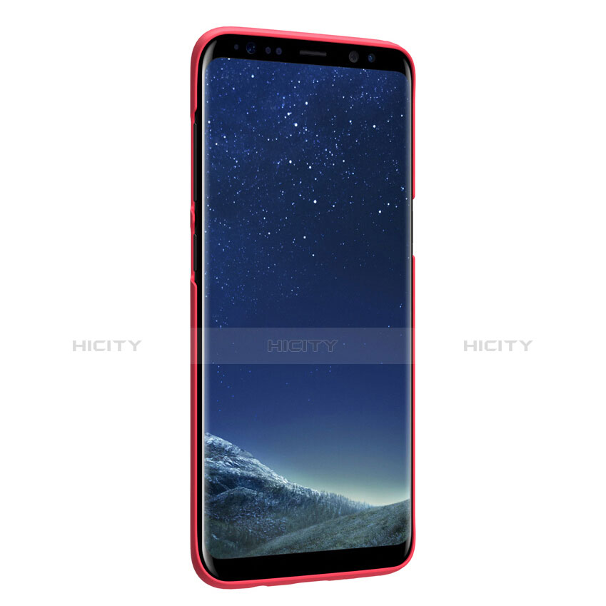 Cover Plastica Rigida Opaca P01 per Samsung Galaxy S8 Plus Rosso