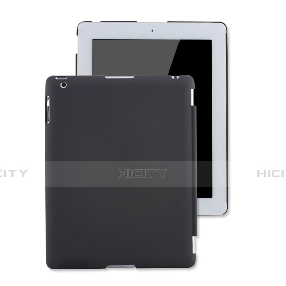 Cover Plastica Rigida Opaca per Apple iPad 3 Nero