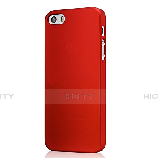 Cover Plastica Rigida Opaca per Apple iPhone 5 Rosso