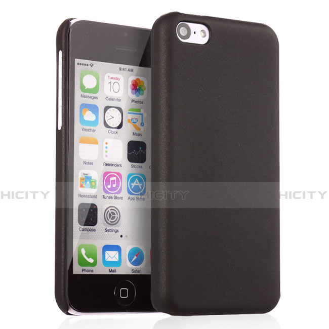 Cover Plastica Rigida Opaca per Apple iPhone 5C Nero
