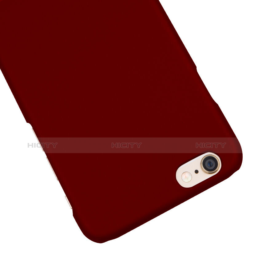 Cover Plastica Rigida Opaca per Apple iPhone 6S Plus Rosso Rosa