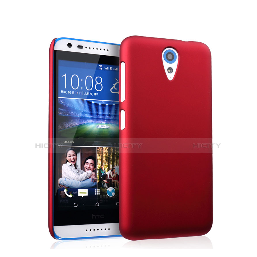 Cover Plastica Rigida Opaca per HTC Desire 620 Rosso