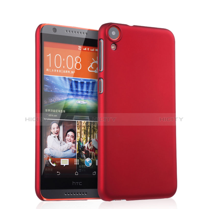 Cover Plastica Rigida Opaca per HTC Desire 820 Rosso
