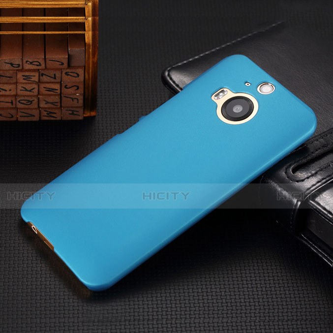 Cover Plastica Rigida Opaca per HTC One M9 Plus Cielo Blu
