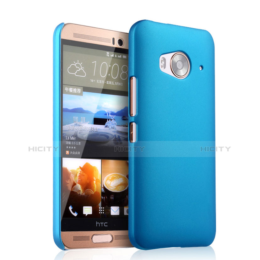 Cover Plastica Rigida Opaca per HTC One Me Cielo Blu