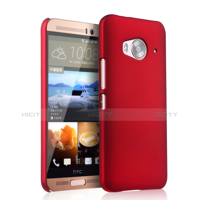 Cover Plastica Rigida Opaca per HTC One Me Rosso
