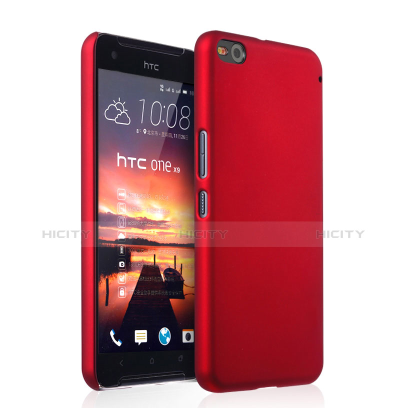 Cover Plastica Rigida Opaca per HTC One X9 Rosso