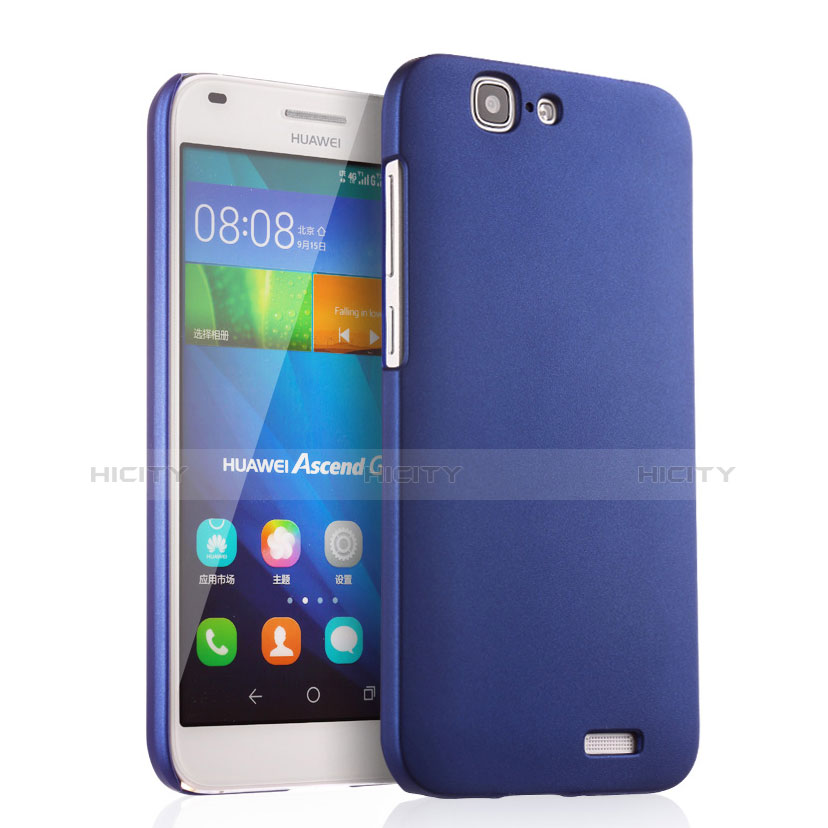 Cover Plastica Rigida Opaca per Huawei Ascend G7 Blu