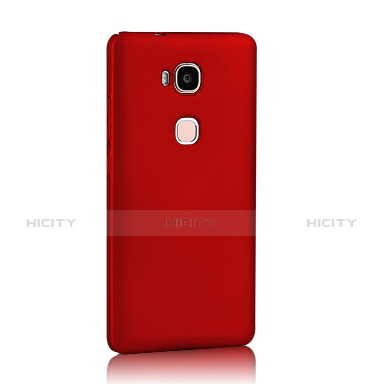 Cover Plastica Rigida Opaca per Huawei GR5 Rosso