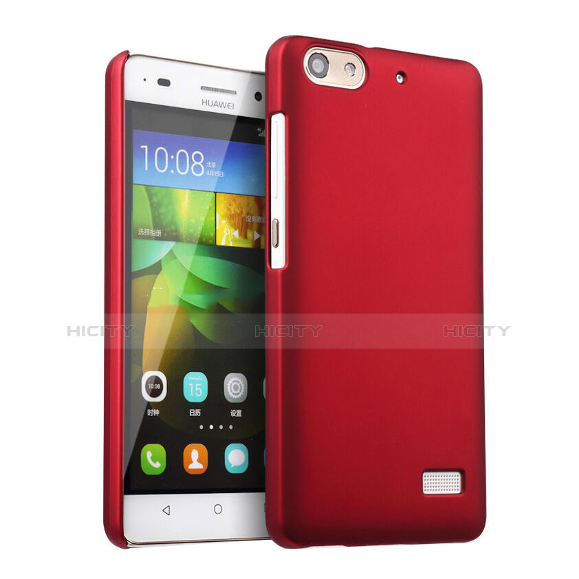 Cover Plastica Rigida Opaca per Huawei Honor 4C Rosso