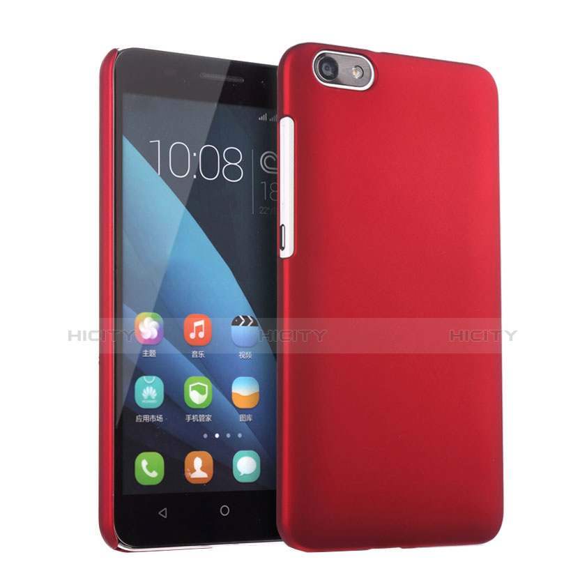 Cover Plastica Rigida Opaca per Huawei Honor 4X Rosso