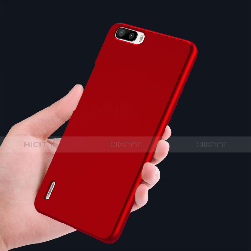 Cover Plastica Rigida Opaca per Huawei Honor 6 Plus Rosso