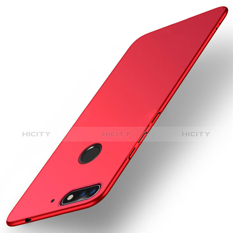 Cover Plastica Rigida Opaca per Huawei Honor 7A Rosso