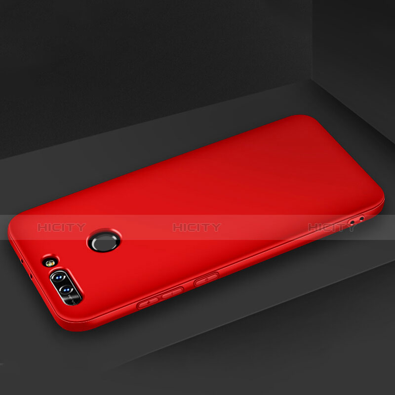 Cover Plastica Rigida Opaca per Huawei Honor 8 Pro Rosso