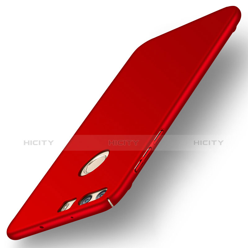 Cover Plastica Rigida Opaca per Huawei Honor 8 Rosso