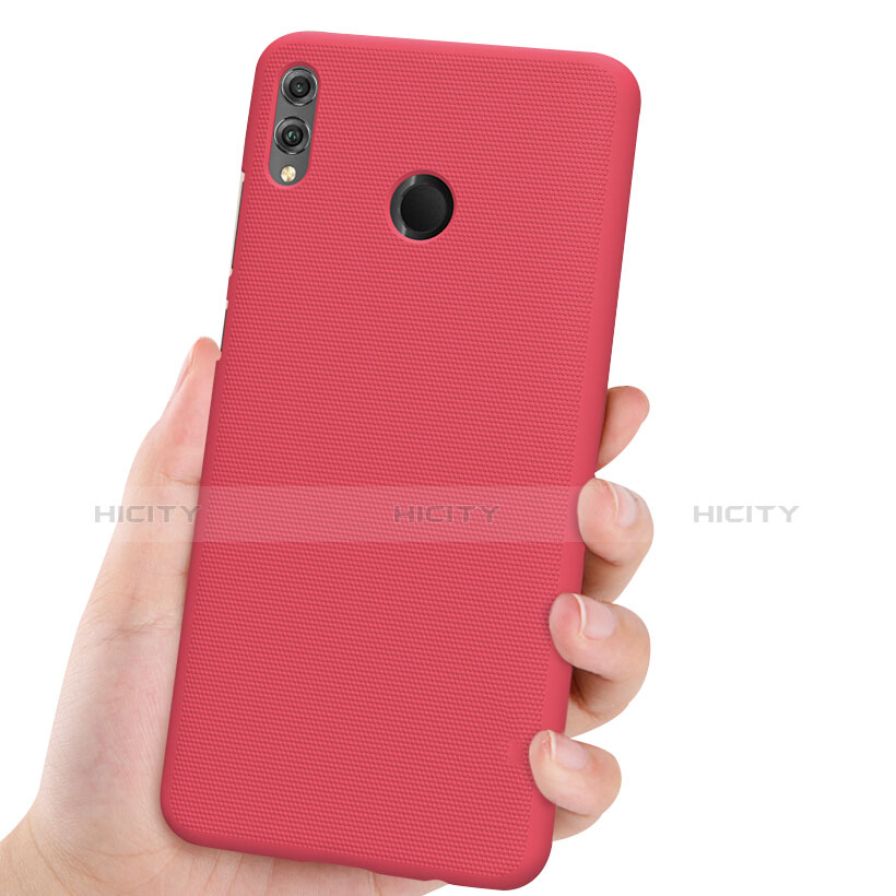 Cover Plastica Rigida Opaca per Huawei Honor 8X Rosso