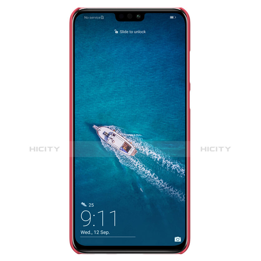 Cover Plastica Rigida Opaca per Huawei Honor 8X Rosso
