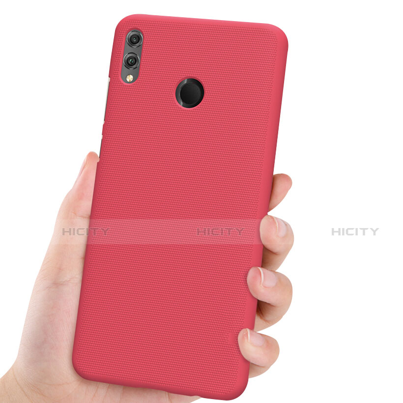 Cover Plastica Rigida Opaca per Huawei Honor View 10 Lite Rosso