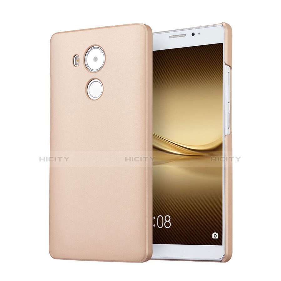 Cover Plastica Rigida Opaca per Huawei Mate 8 Oro