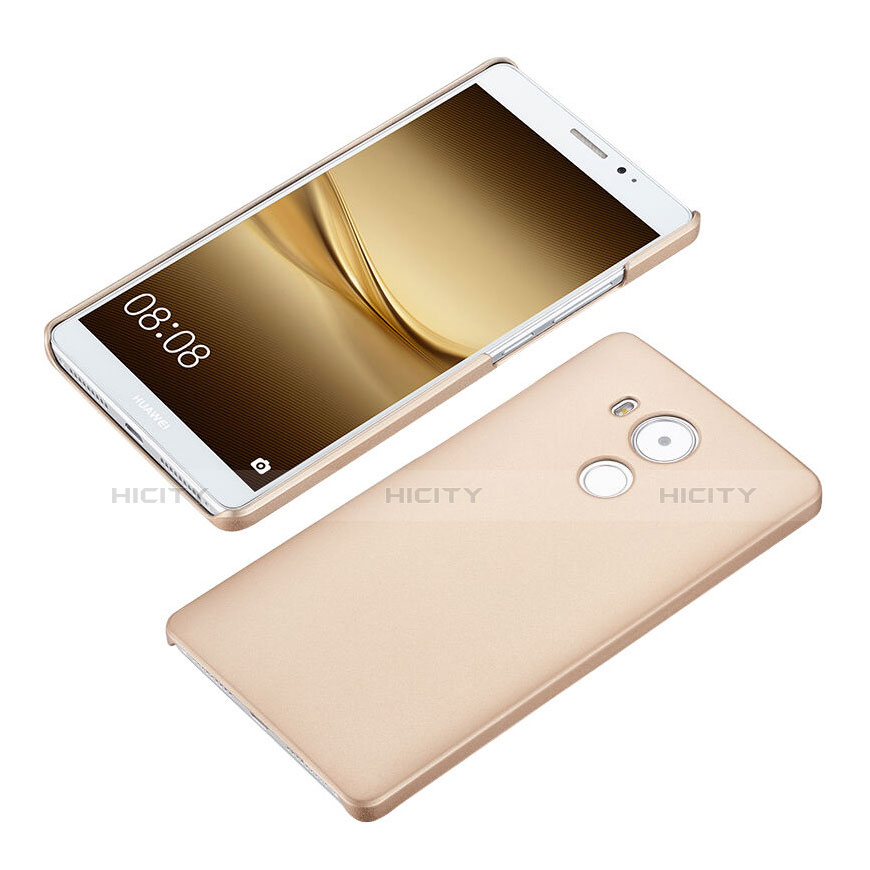 Cover Plastica Rigida Opaca per Huawei Mate 8 Oro