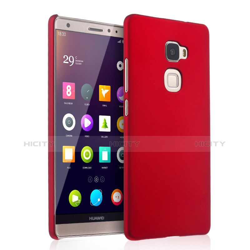 Cover Plastica Rigida Opaca per Huawei Mate S Rosso