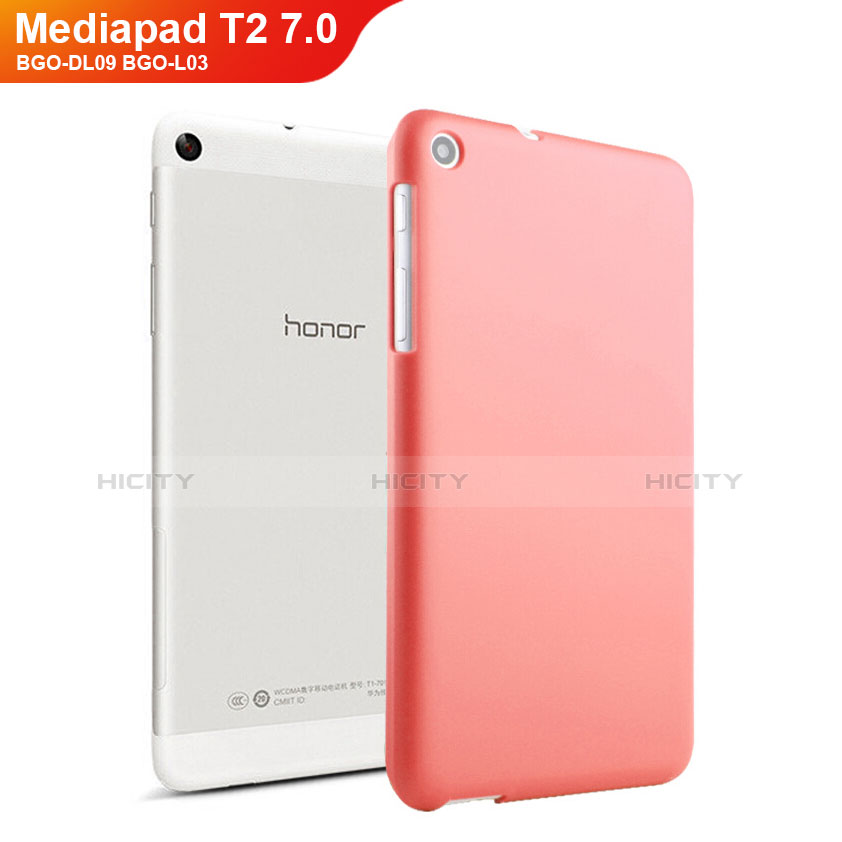 Cover Plastica Rigida Opaca per Huawei Mediapad T1 7.0 T1-701 T1-701U Rosso