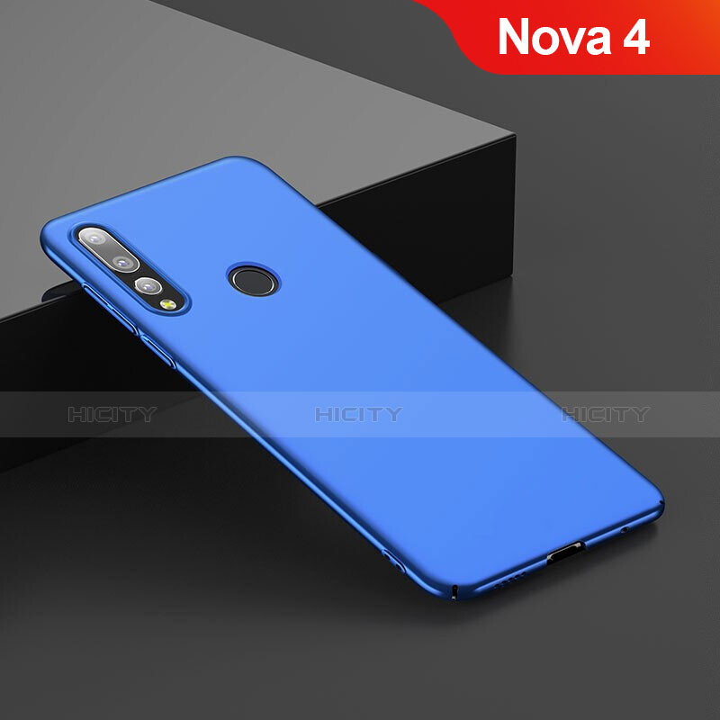 Cover Plastica Rigida Opaca per Huawei Nova 4 Blu
