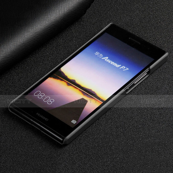 Cover Plastica Rigida Opaca per Huawei P7 Dual SIM Nero