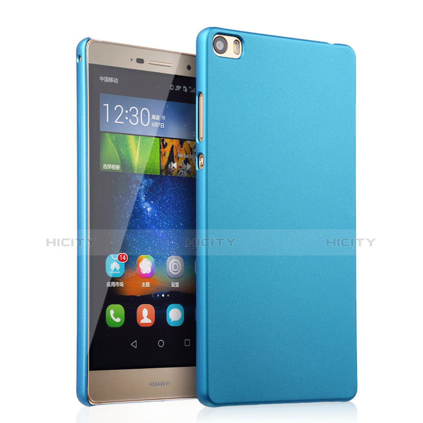 Cover Plastica Rigida Opaca per Huawei P8 Max Cielo Blu