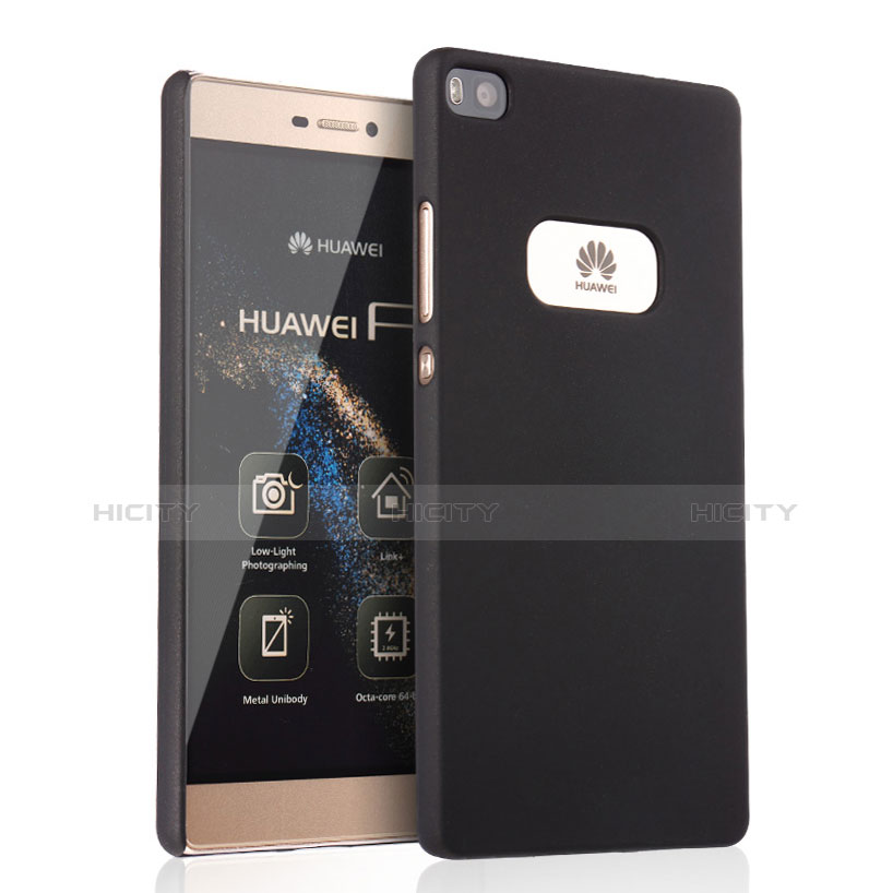 Cover Plastica Rigida Opaca per Huawei P8 Nero