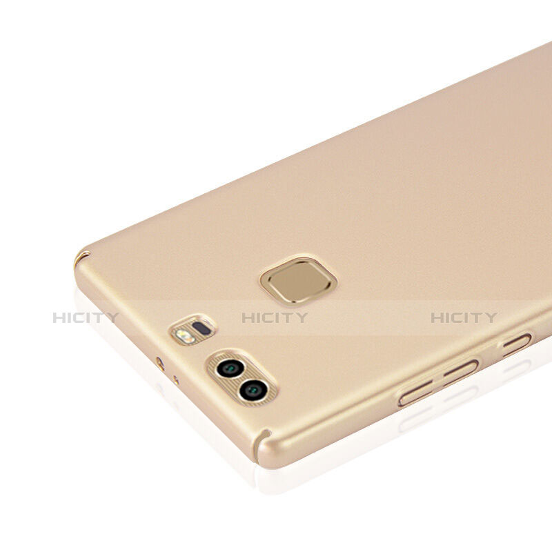 Cover Plastica Rigida Opaca per Huawei P9 Oro