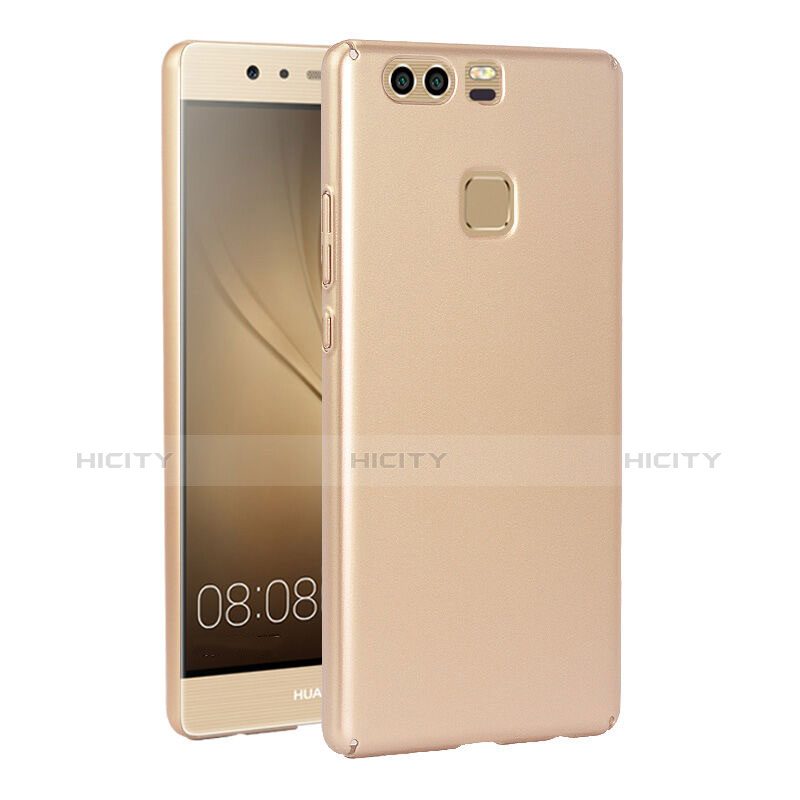 Cover Plastica Rigida Opaca per Huawei P9 Plus Oro