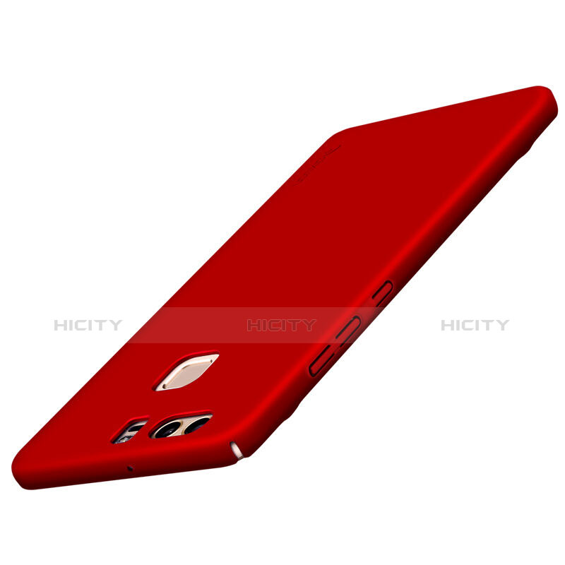 Cover Plastica Rigida Opaca per Huawei P9 Rosso