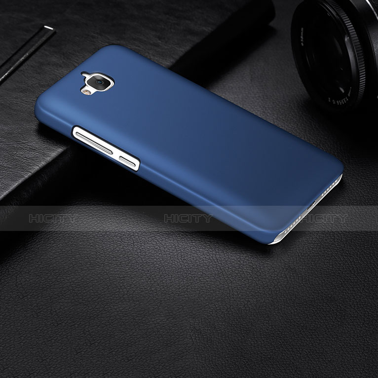 Cover Plastica Rigida Opaca per Huawei Y6 Pro Blu