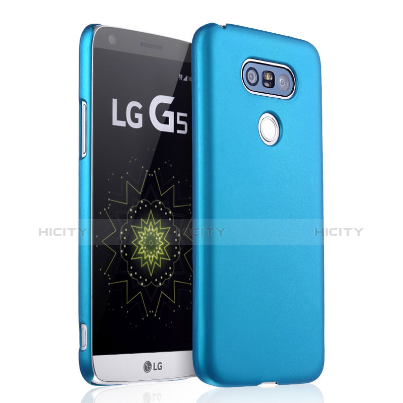 Cover Plastica Rigida Opaca per LG G5 Cielo Blu