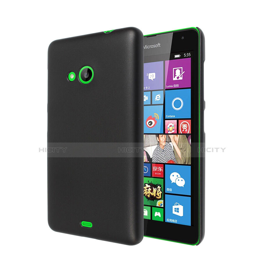 Cover Plastica Rigida Opaca per Microsoft Lumia 535 Nero
