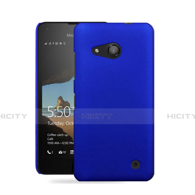 Cover Plastica Rigida Opaca per Microsoft Lumia 550 Blu