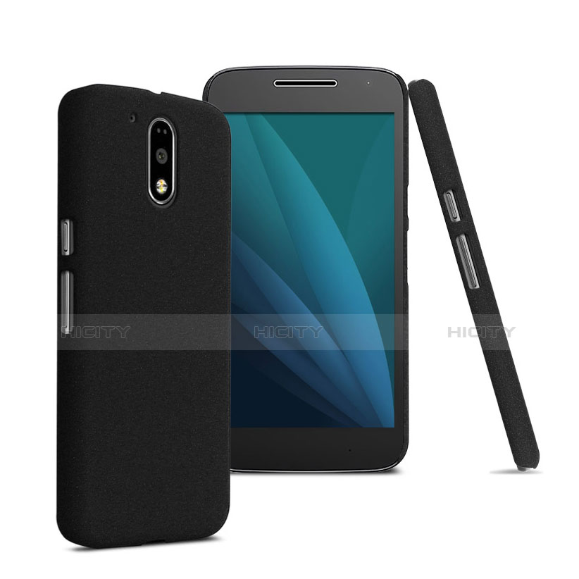 Cover Plastica Rigida Opaca per Motorola Moto G4 Plus Nero