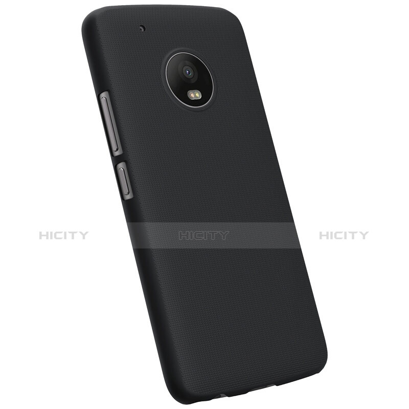 Cover Plastica Rigida Opaca per Motorola Moto G5 Plus Nero