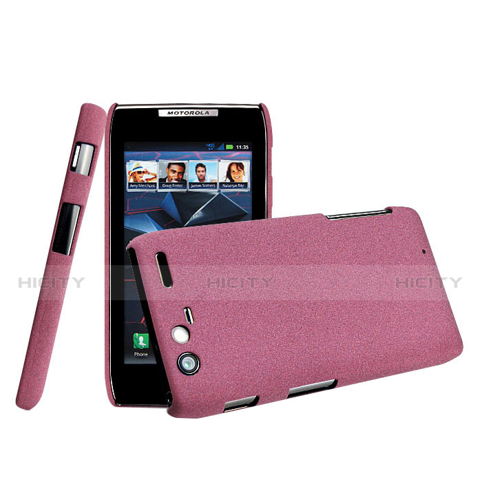 Cover Plastica Rigida Opaca per Motorola Razr XT910 Rosa