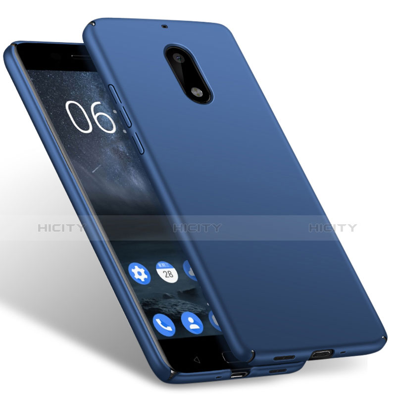 Cover Plastica Rigida Opaca per Nokia 6 Blu