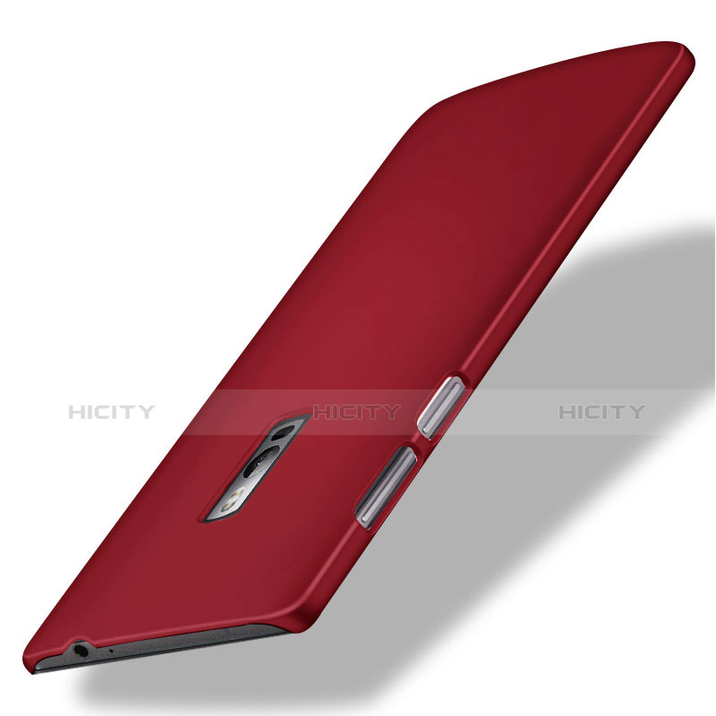 Cover Plastica Rigida Opaca per OnePlus 2 Rosso