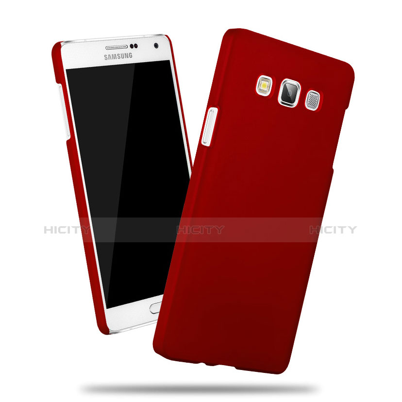 Cover Plastica Rigida Opaca per Samsung Galaxy A3 Duos SM-A300F Rosso