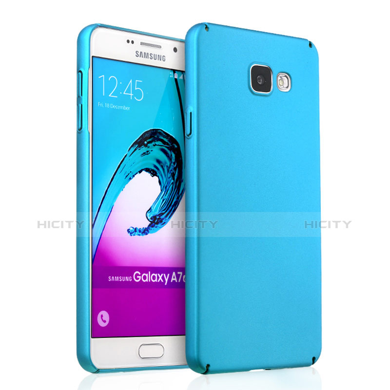 Cover Plastica Rigida Opaca per Samsung Galaxy A7 (2016) A7100 Cielo Blu